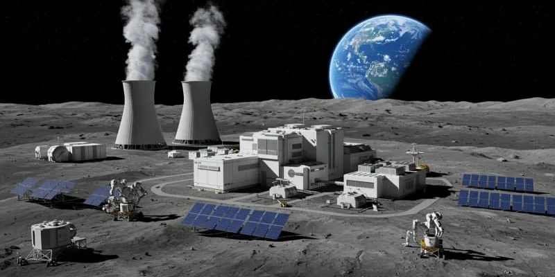 Rencana Reaktor Nuklir Pertama di Bulan