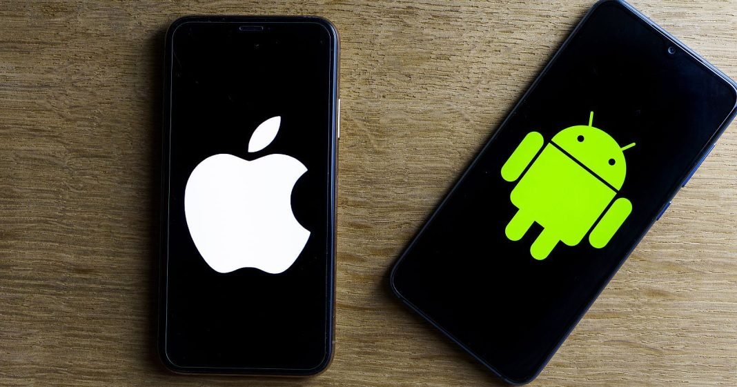 Persaingan antara Android dan iOS