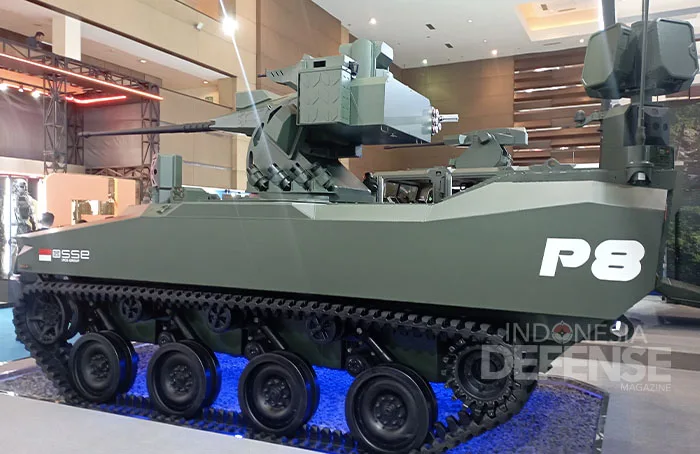 Mahasiswa menciptakan tank perang tanpa awak