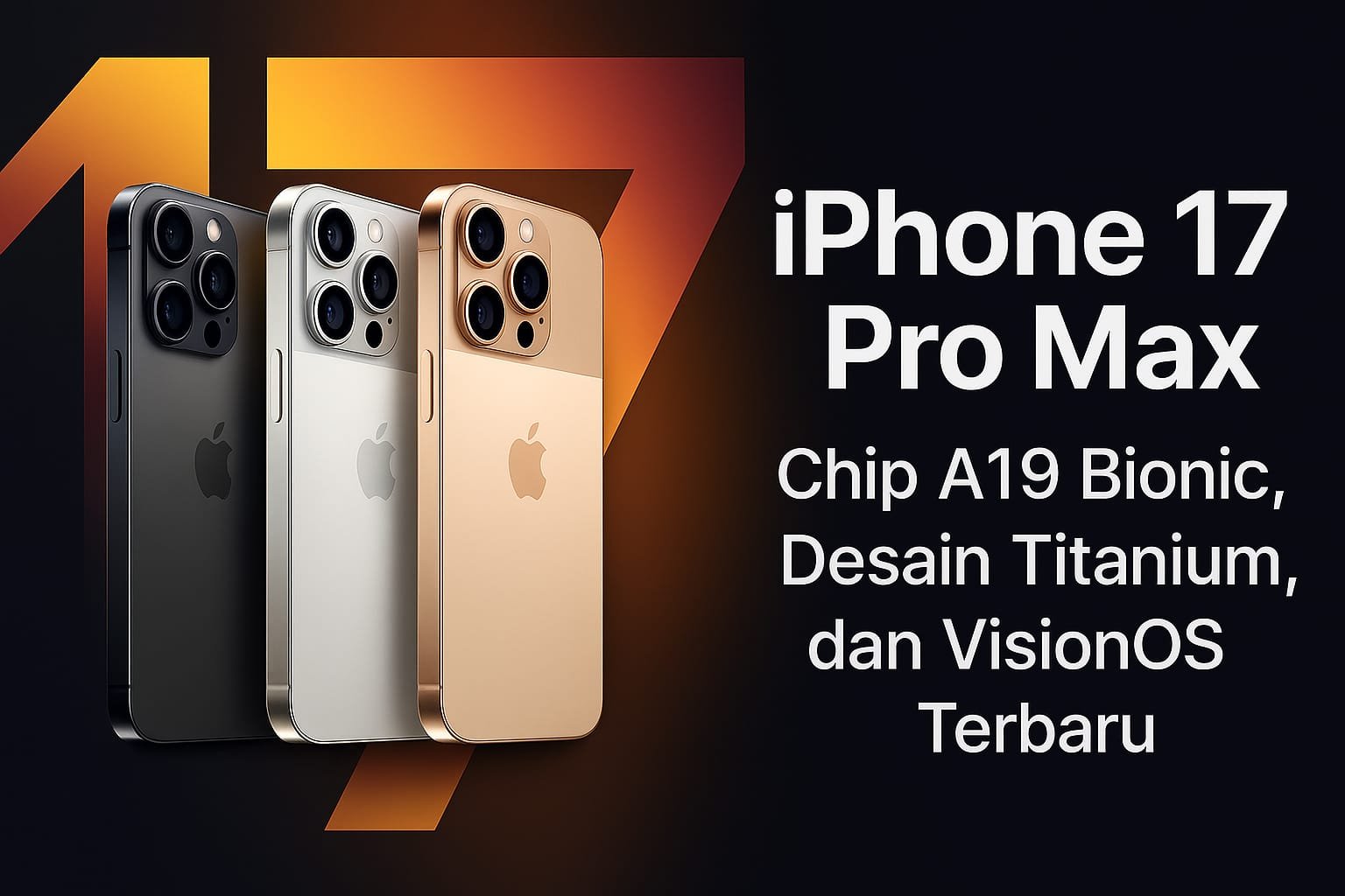 iPhone 17 Pro Max Meledak di Pasaran, Jadi HP Paling Diburu Tahun 2026