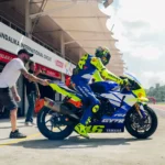 Valentino Rossi Eksplorasi Sirkuit Mandalika