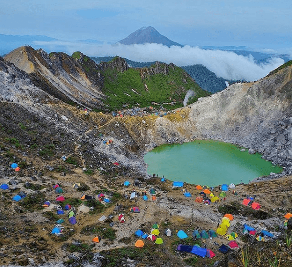 Gunung Sibayak Jadi Surga Pendaki, Sajikan Panorama Alam Menakjubkan di Sumatera Utara