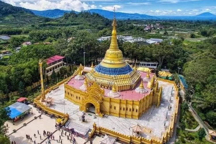 Taman Alam Lumbini Jadi Destinasi Unik di Berastagi, Hadirkan Nuansa Myanmar di Tengah Pegunungan