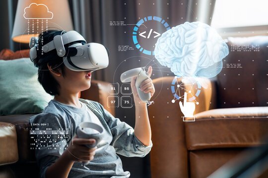 VR Kids Permainan Teknologi Tinggi yang Disukai Anak-anak