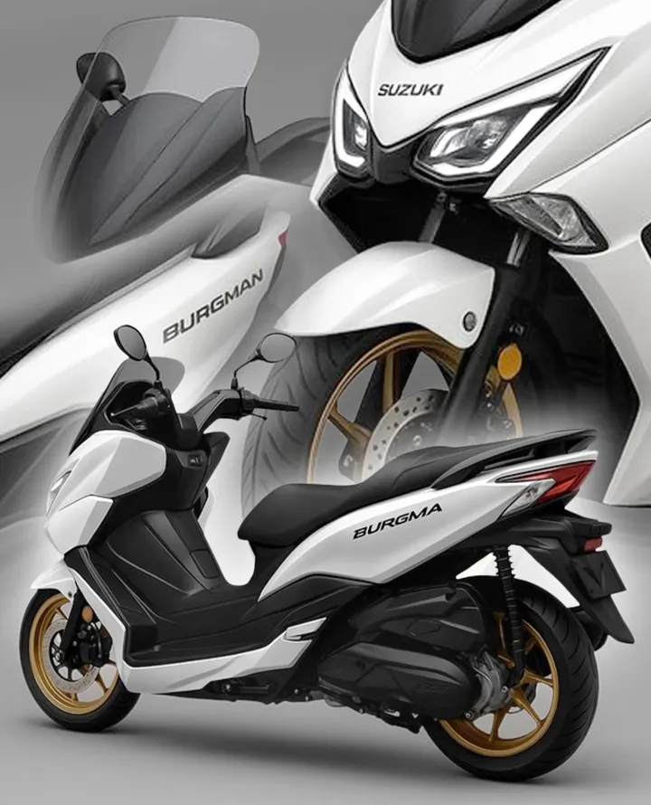 All New Suzuki Burgman 150 Resmi Mengaspal, Skuter Matik dengan Aura Hayabusa
