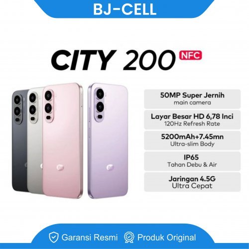 Itel City 200: Smartphone Murah dengan Layar Smooth dan Kamera 50MP