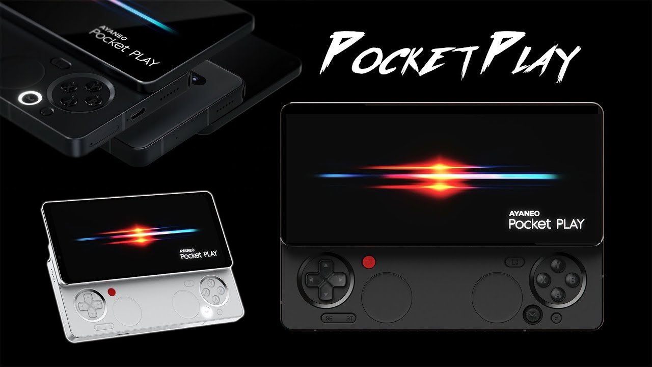 Ayaneo Pocket Play Jadi HP Gaming Futuristik, Tampil Mirip PSP Modern dengan Kontrol Fisik
