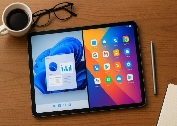 Tablet Dual Screen Mulai Digunakan untuk Produktivitas Modern