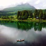 Danau Lau Kawar Jadi Destinasi Wisata Alam Menenangkan di Kaki Gunung Sinabung