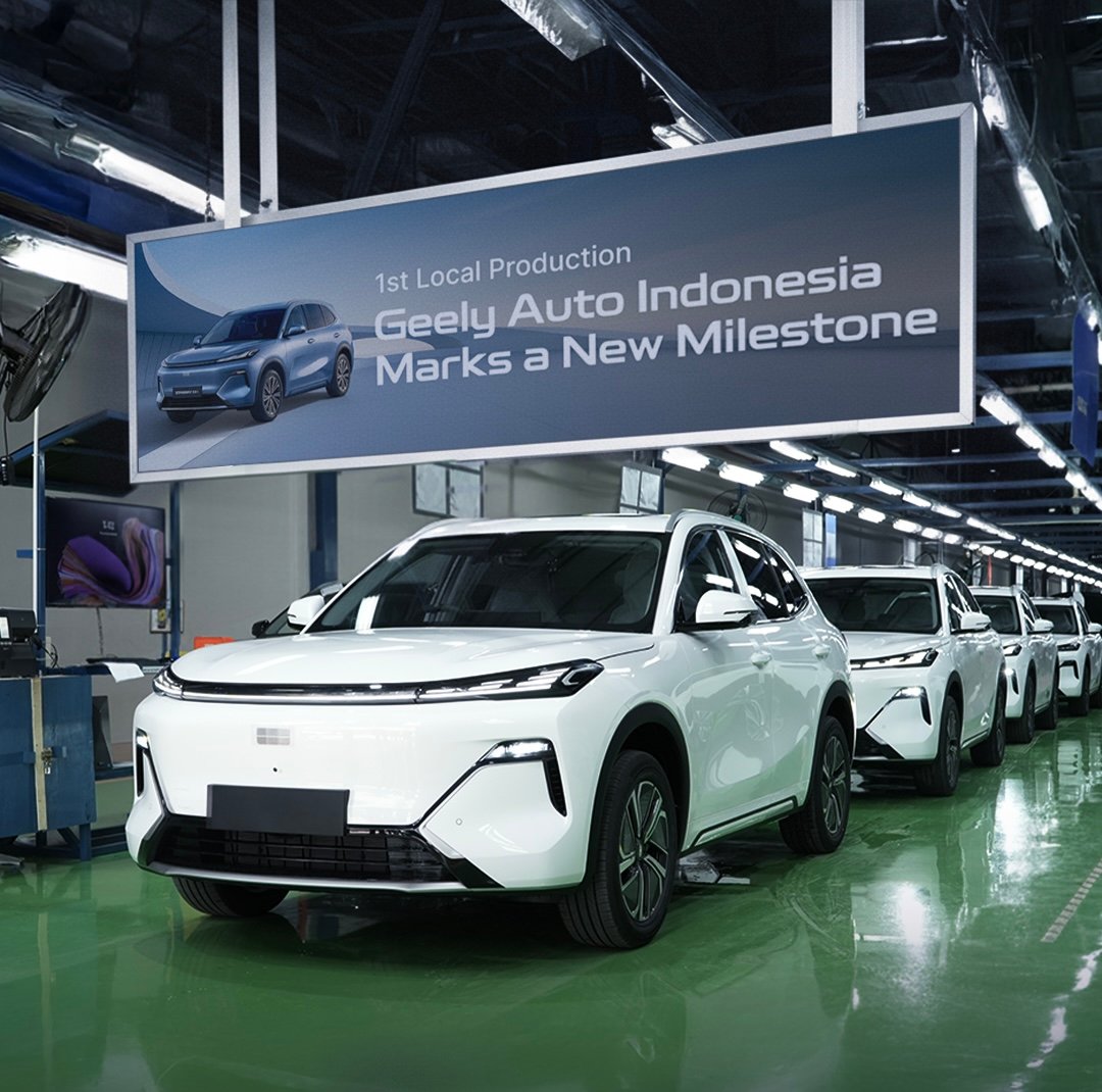 Geely Pastikan Hadirkan Teknologi Hybrid Terbaru