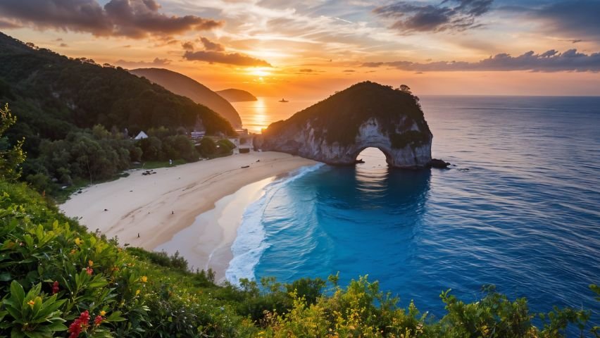 Kelingking Beach: Surga Eksotis dengan Tebing Ikonik di Nusa Penida