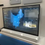OLED Transparent Smart TV Teknologi Masa Depan dengan Layar Transparan Canggih