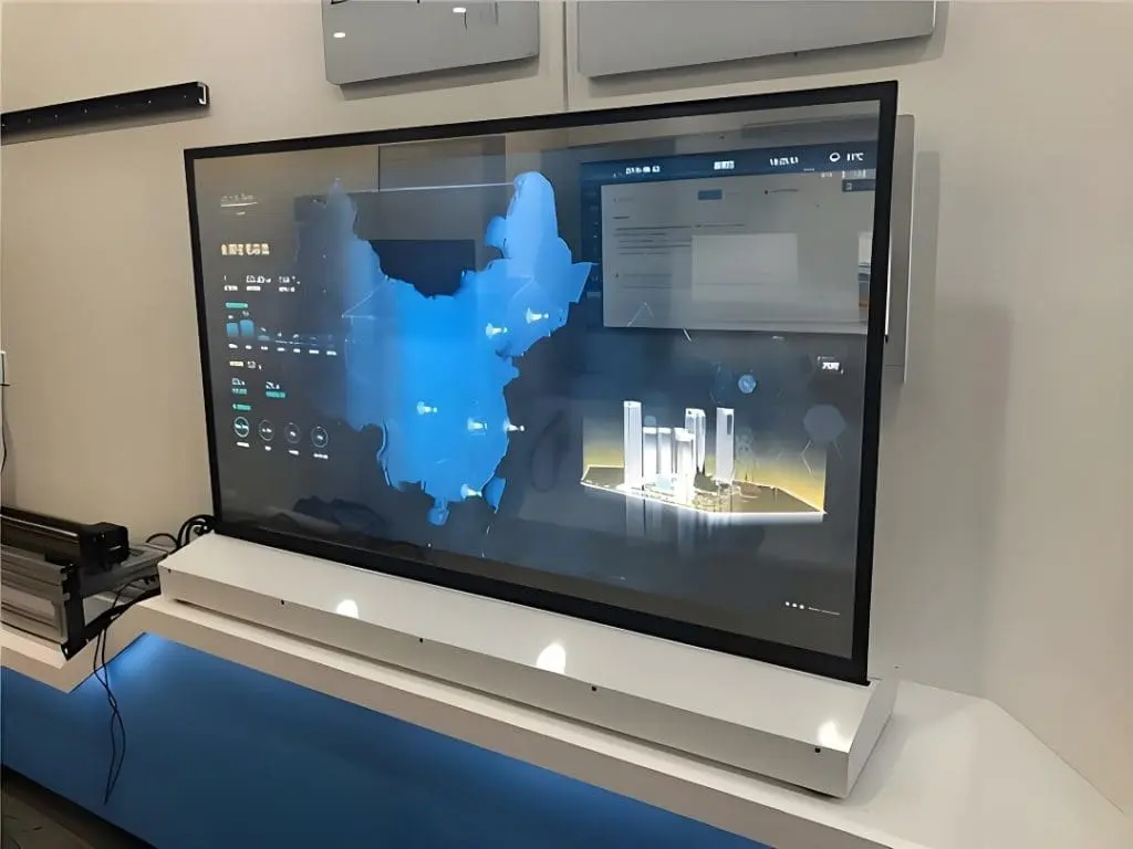 OLED Transparent Smart TV Teknologi Masa Depan dengan Layar Transparan Canggih