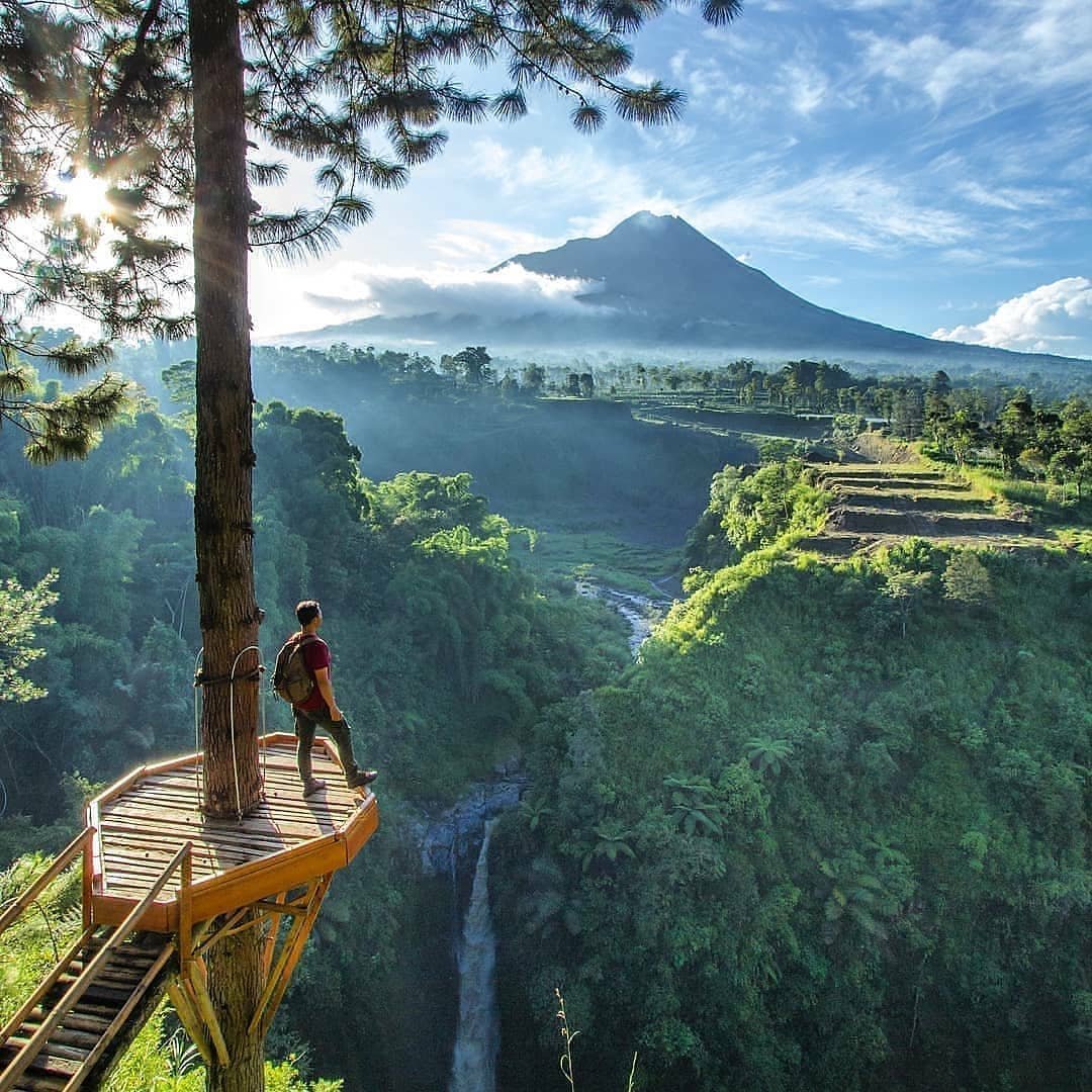 Air Terjun Kedung Kayang, Keindahan Alam Tersembunyi di Lereng Merapi dan Merbabu