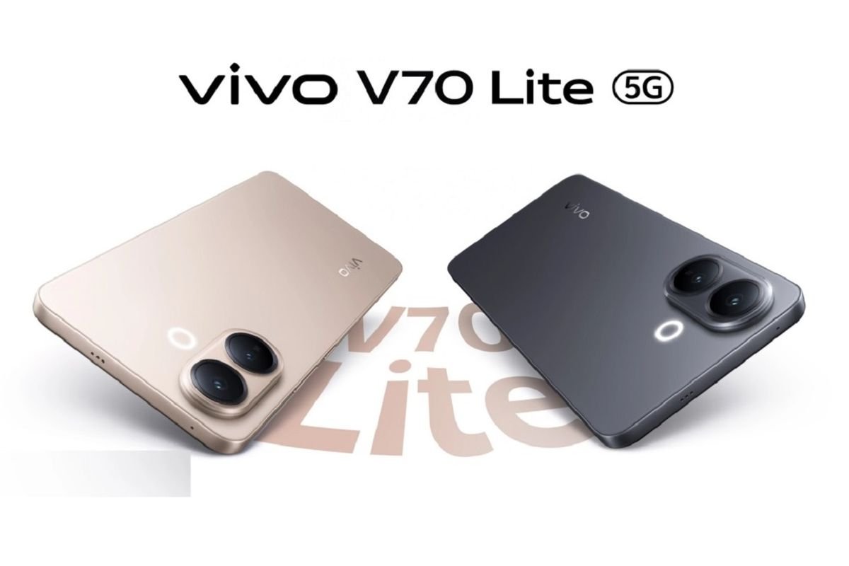 vivo V70 Lite diluncurkan diam-diam dengan dua pilihan warna