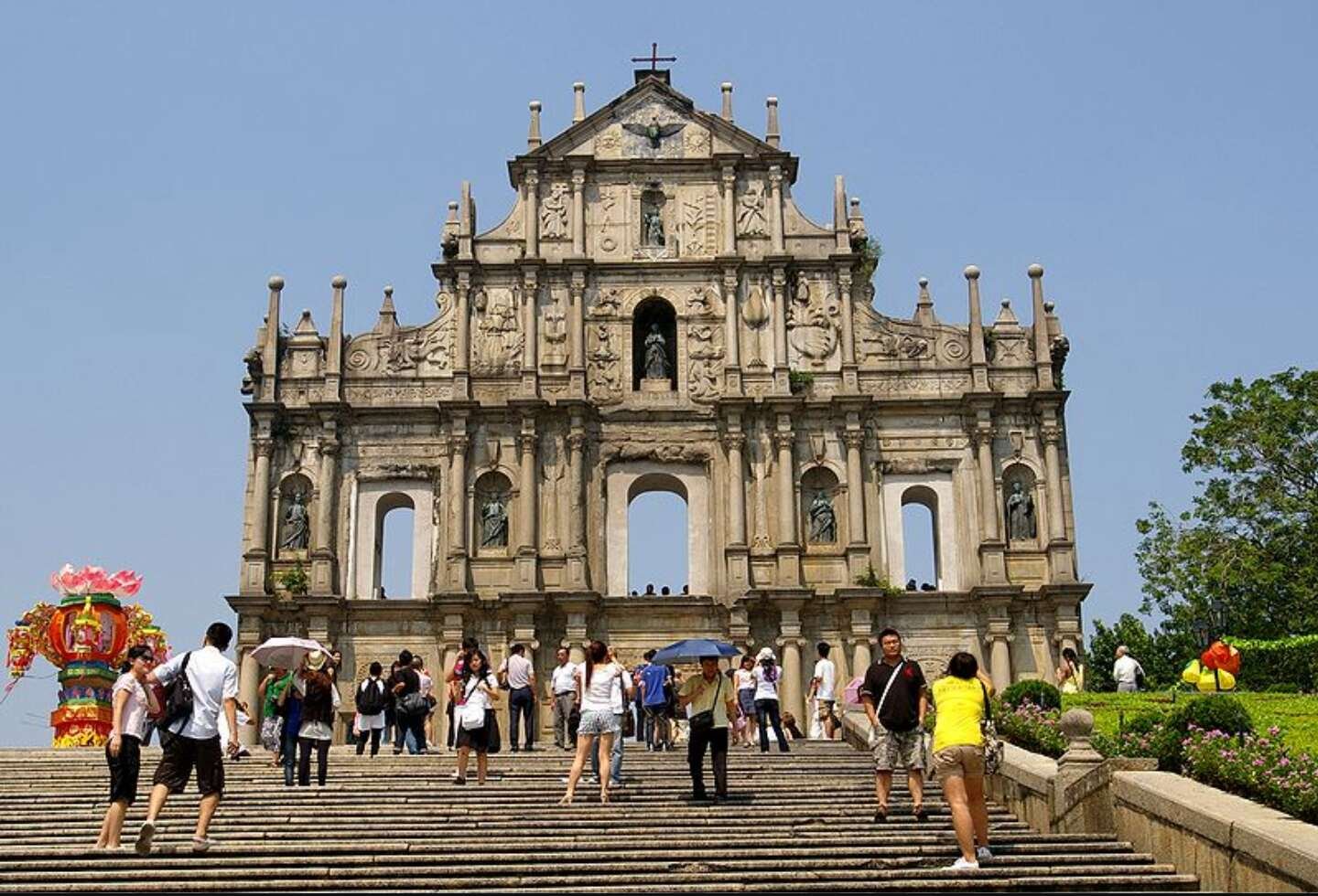 Reruntuhan Katedral St. Paul, Ikon Bersejarah yang Menjadi Simbol Makau